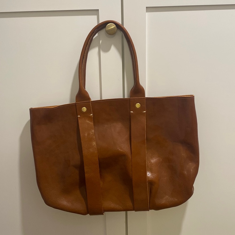 Clare V leather tote